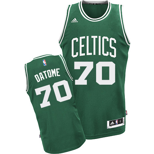 Gigi Datome Swingman In Green Adidas NBA Boston Celtics #70 Men's Road Jersey