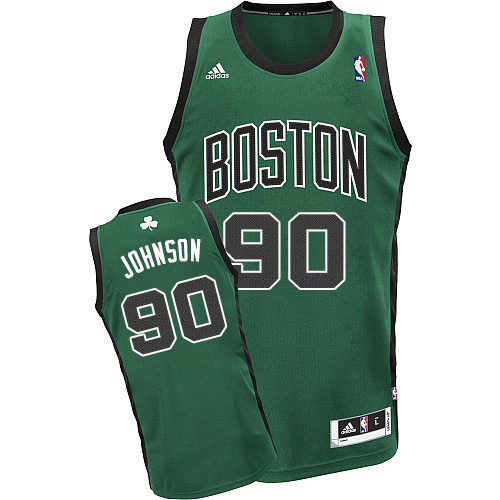 Amir Johnson Swingman In Green Adidas NBA Boston Celtics #90 Men's Alternate Jersey