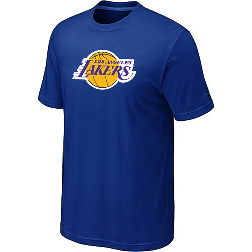 Los Angeles Lakers Big & Tall Short Sleeve T-Shirt - Blue - Click Image to Close