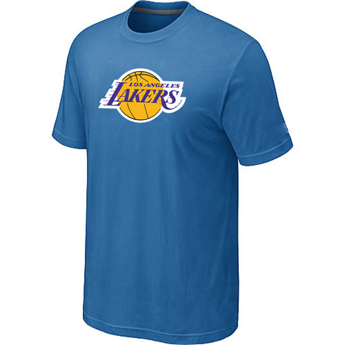 Los Angeles Lakers Big & Tall Short Sleeve T-Shirt - Blue - Click Image to Close