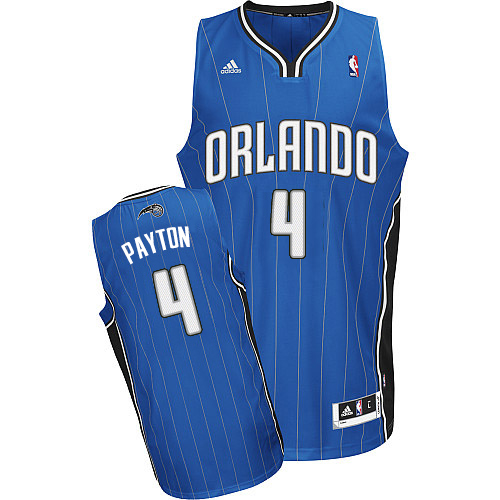 Elfrid Payton Swingman In Royal Blue Adidas NBA Orlando Magic #4 Men's Road Jersey - Click Image to Close