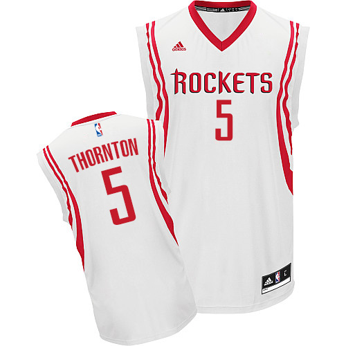 Marcus Thornton Swingman In White Adidas NBA Houston Rockets #5 Men's Home Jersey